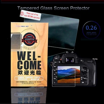 Originálne LCD Dotykový Displej Tvrdeného Skla Screen Protector Pre Canon 450D 500D Nikon L820 P520 P510 D7100 D7000 D3300 D5200 D5100