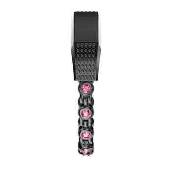 Originálne Nerezové Hodinky, Náramok potítka Popruh Pre Fitbit Alta s bling ružovými Kamienkami Watchband Correas de reloj