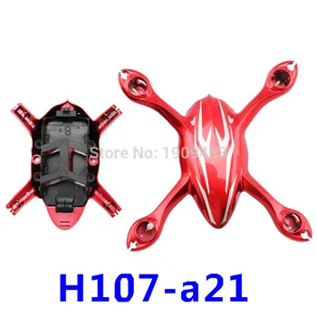 Originálne Nové Hubsan Časť H107-A21 H107C Telo Shell pre Hubsan H107C Mini RC Qudcopter Časť