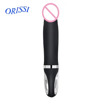 ORISSI Black Dilda Vibrátor Sexuálne Hračky, Vodotesný, Multi-Rýchlostný Super Vibrátor G-Spot Vibrátory Bezpečný Sex Produkty