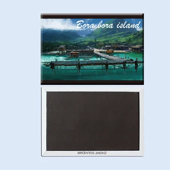 Ostrov Bora Bora darčeky pre priateľov 22768 Tvorivé chladnička Cestovné suveníry