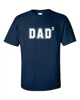 OTEC 3 Deň Otcov dar T Shirt Mens Láska Otec tlač tee NÁS štandard, plus veľkosti S-3XL