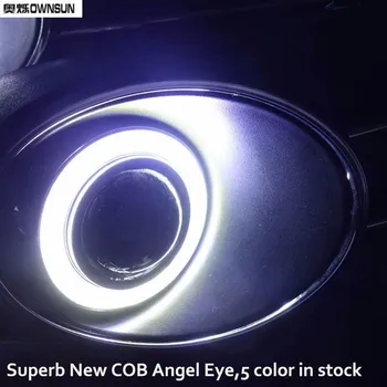 Ownsun Super KLASU Hmlové Svetlo Angel Eye Nárazníka Projektor Objektív pre Kia Sportage 2009-2010