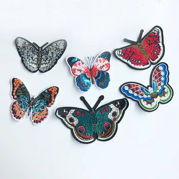 Očarujúce Motýle Tvorivé Dekoratívne Oblečenie Škvrny Výšivky Škvrny Šiť na Klobúk, Kabát Šaty, Nohavice, Doplnky