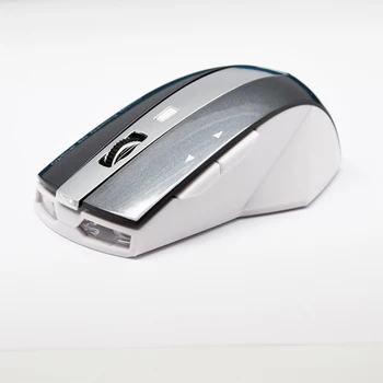 P M-011G 2.4 G Bezdrôtová Nabíjateľná Optická Myš s 3 Porty ROZBOČOVAČ USB 2.0 Nabíjací Dok stolná Nabíjacka pre pracovnú Plochu POČÍTAČA a Notebooku