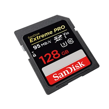 Pamäťová Karta SanDisk Extreme Pro SDXC Kartu SD 95MB/s Čítanie 90MB/s Zápis 128GB Class10 C10 U3 V30 UHS-I 4K Pre Fotoaparát SDXXG