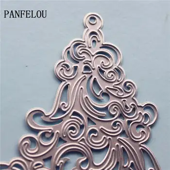 PANFELOU Metal craft Romantický zdobené stromčeky papier die rezanie zomrie pre Scrapbooking/DIY Vianoce svadba Halloween karty