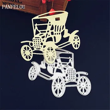 PANFELOU Metal craft traktor papier die rezanie zomrie pre Scrapbooking/DIY Vianoce svadba Halloween Pohľadnice