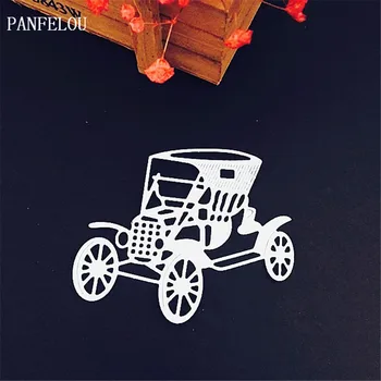 PANFELOU Metal craft traktor papier die rezanie zomrie pre Scrapbooking/DIY Vianoce svadba Halloween Pohľadnice