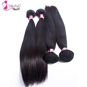 Pani mačka vlasy, 4 zväzky Peruánskej Rovno ľudské vlasy väzbe Prírodné Black Dvojité Útku non remy Dlhé vlasy rozšírenia 8
