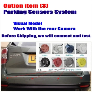 Parkovanie Senzor Pomoci Systému - Dual Core / 4 Radary / Viditeľné Model / Práca s parkovacia Kamera
