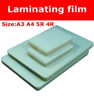 Pas plastové fólie vodotesný film Veľkosť A3 Prášková vrstva stroj PVC ochrana karty film A4 veľkosť Zmluvy laminovanie film