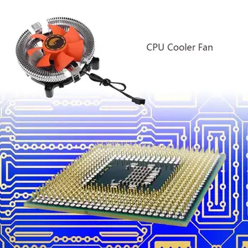 PC Desktop CPU Chladiaci Ventilátor Hydraulického Ložiska CPU Chladič pre Intel 775 1150 1155 1156 AMD754 939 AM2 AM3