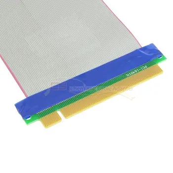 PCI-E 16X až 16X stúpačky karty adaptéra extender kábel PCI E 16 X Pci Express Pružné stúpacie 20 CM 1X 4X 8X 16X