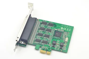 PCI-E 8 Porty RS232 Sériové Radič Karty 15kV ESD Ochrana SD6138 Chipset