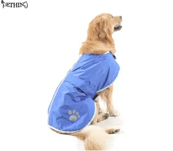 Pet Oblečenie Pre Psa Nepremokavé A Teplá Rúna Psy Srsť Veľké Bunda Vonkajšie Bezpečnostné Pršiplášte zimné oblečenie pre psy pes plášť