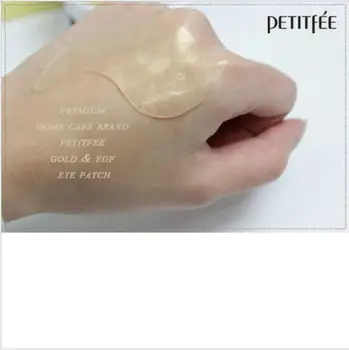 PETITFEE Gold & EGF Oko Mieste Patch 90p (Očná Maska 60p Mieste Patch 30p )Eye Care čistič škvŕn Spánku Maska Odstraňuje Tmavé Kruhy