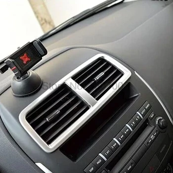 Peugeot 4008 5 ks Chrome Interiér, Klimatizácia A/C Otvory Kryt Zásuvky na Tvarovanie Výbava Dekorácie autopríslušenstvo
