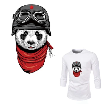 Pilot Panda Škvrny na Oblečení úrovni Umývateľný Oblečenie Patch Žehlenie Nášivka pre T-shirt Jednoduchá migrácia Domácnosť Žehličky