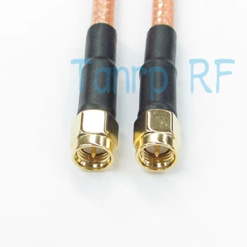 Ping! 3FEET RG142 SMA samec konektor na SMA samec konektor RF Pigtail jumper koaxiálny kábel, 100 CM Veľkoobchod