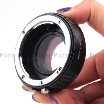 Pixco Optickej sústavy s Ohniskovou Redukcia Speed Booster adaptér Adaptér Objektívu Oblek Pre Nikon G namontujte tak, aby vyhovovali pre Micro Four Third m43 GX8