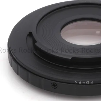 Pixco Optické Mount Adaptér Krúžok Oblek Pre Canon FD Objektív Pentax K FD-PK Pripojiť K-5 K-r K-x K-7 K-m-K-10 K200D K10D K100D K20D