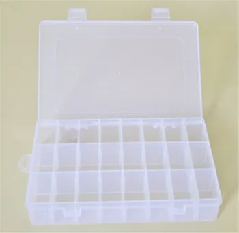 Plastic15 Mreže Priesvitné Skladovanie Organizátor / Uzatvárateľný Box / Nástroj Prípade Šperky, Pilulka, Tablet, Fishhook, Ostatné