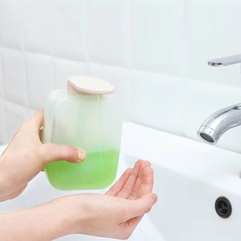 Plastové Nástenné ruky, Tekuté Mydlo s Dávkovačom Bulík Šampón, Balzam Fľaša Sanitizer Kontajner Box sprcha Kúpeľňových Doplnkov