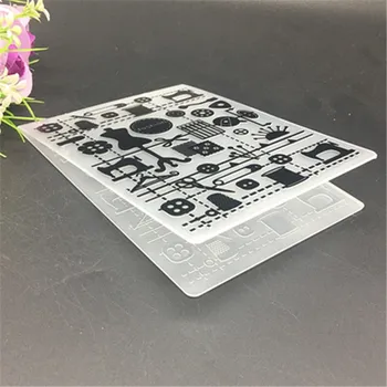 Plastové Razba Zložky DIY album album karty, darčekové balenie dekorácie rezanie zomrie papier plavidlá