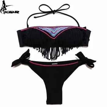Plavky Ženy 2016 Strapec Swinsuits Retro Brazílske Bikini Klasický Strih nohavičiek plavky Plávanie Oblek pre Ženy Bikini Set