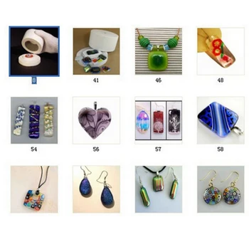 Plný 15 Ks/set Ekonomické Nové Sklo Šperky Nástroj Malé Sklenené Mikrovlnná Taviace Pece Sklo DIY Šperky Robiť Umenie Pracovať Fuseworks