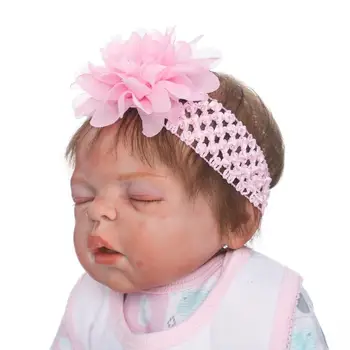 Plný Silikónové Bebe Reborn Spanie Dieťa Dievča Ručne Prirodzeným Zobrazením Celého Tela Silikónové Módne Baby Doll Darček K Narodeninám