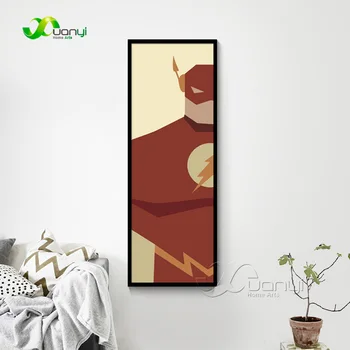 Plátno Tlačiť Moderného Maliarstva Plagát Super Hrdina Superman, Batman Cartoon Domova obrazov na Stenu Pre Obývacia Izba bez rámu BEI0012