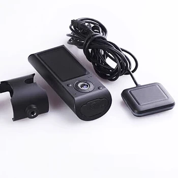 Podofo Dual Camera Auta DVR R300 Videoregistrator S GPS Registrator Auto Záznamník G-Senzor, 2.7