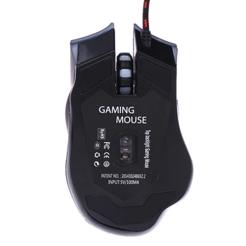 Podpora 3200DPI LED Optické 6D USB Káblové Herné Hry Myš Pro Hráčov Počítačových Myší Pre PC Vysokej Kvality