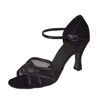 Pohodlné Silver Black Fialová Khaki Gold Veľkosť NÁS 4-12 Zapatos De Baile Výška Podpätku 7 cm latinské Tanečné Topánky Pre Ženy NL069