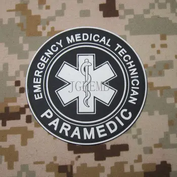 Pohotovostnú LEKÁRSKU TECHNIK zdravotnícky ZÁCHRANÁR Taktické Morálku Vojenské Červeného Kríža 3D PVC