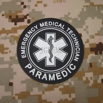 Pohotovostnú LEKÁRSKU TECHNIK zdravotnícky ZÁCHRANÁR Taktické Morálku Vojenské Červeného Kríža 3D PVC