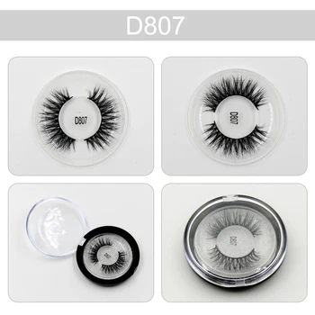 Populárne 1 Pár Krásy Hrubé Dlhé Noriek mihalnicami 3D make-up Noriek Falošné Mihalnice Čierne Nautral Ručné Očné Riasy Rozšírenie D807