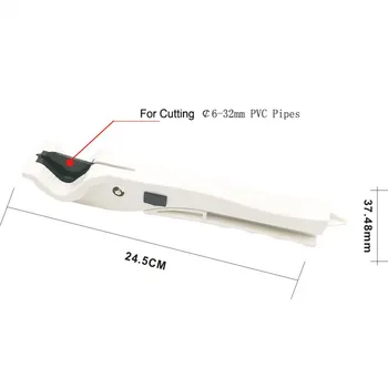 Populárne typ PVC Rúr FRÉZY nástroje pre rúry s priemerom 6-32MM