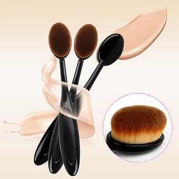 Povolanie Prášok make-up Štetec Krásy Kozmetické Nadácie Zmes Nástroje Krém Lístkového make-up Štetec Nadácie Kefy