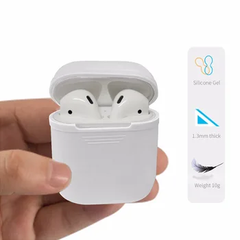 Pre Apple Airpods Prípade Silikónové Šok Dôkaz Anti-Scratch Ochranný Kryt puzdro Pre Apple Vzduchu struky Bezdrôtové Slúchadlá