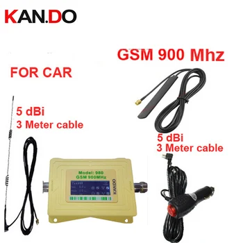 Pre auto booster GSM 900Mhz mobilný telefón signál booster pre auto,LCD displej GSM 900mhz signál GSM repeater pre vozidla repeater