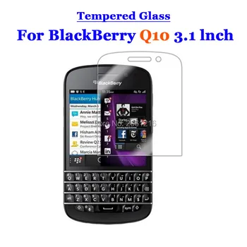 Pre BlackBerry Q10 3.1 Palcový Tvrdeného Skla 9H 2.5 D Premium Screen Protector Film Pre BlackBerry Q10 3.1