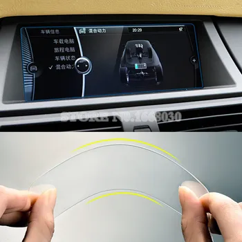 Pre BMW X5 X6 E70 E71 Premium Tvrdeného Skla GPS Navigácie Screen Protector