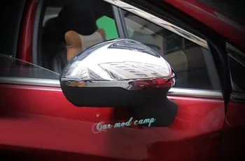 Pre Chevrolet Cruze 2017 ABS Chrome Bočné Dvere Zrkadlo Kryt Spätného Zrkadla Kryt Trim 2 ks Auto Styling Príslušenstvo!
