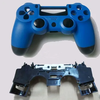 Pre DualShock 4 A PlayStation 4 PS4 Radič Matný Bývanie púzdro Modrá+Čierna Matná S Vnútorný Rám, Vnútorná Podpora
