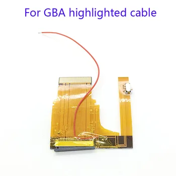 Pre GBA Podsvietenie Mod Páse s nástrojmi Adaptér Jas Spínač-40 pin Zvýrazniť podsvietenie Pre B Obrazovke