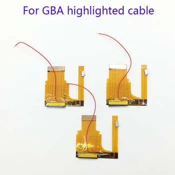 Pre GBA Podsvietenie Mod Páse s nástrojmi Adaptér Jas Spínač-40 pin Zvýrazniť podsvietenie Pre B Obrazovke