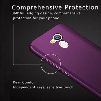 Pre Huawei Honor 6c Prípade 360 Plnú Ochranu Matný Plast Fundas Pevného Bývanie Slim Zadný Kryt Na Huawei Nova Chytrý Telefón Prípadoch
